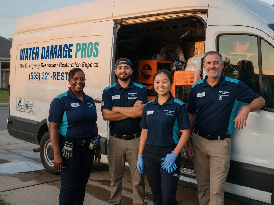 Water Damage Restoration company in Pekin, ND