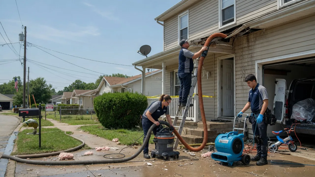 Water Damage Restoration in Pekin, ND near me